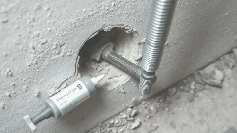 Jak skutecznie stosować kotwę chemiczną na mrozie w zimowych warunkach