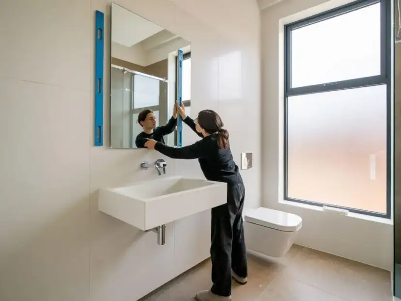 Jak powiesić ciężkie lustro na ścianie bez obaw o bezpieczeństwo