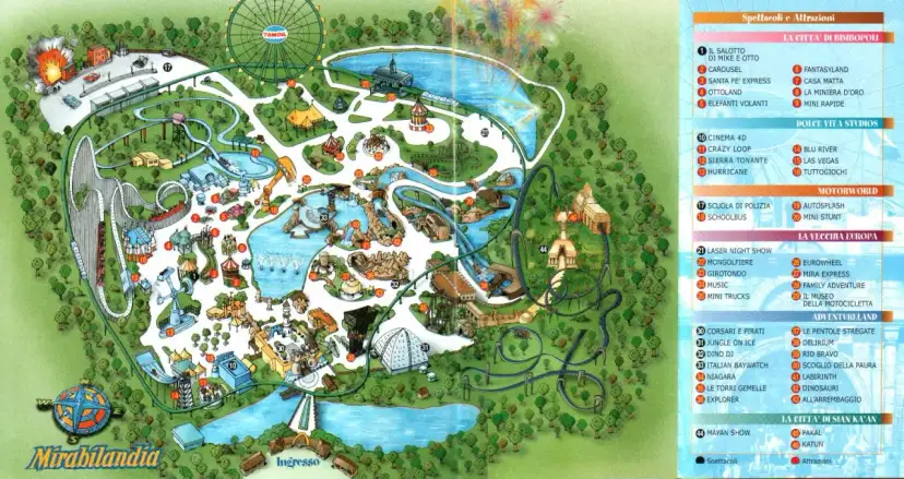 Mirabilandia: mappa, attrazioni e consigli per la tua visita perfetta