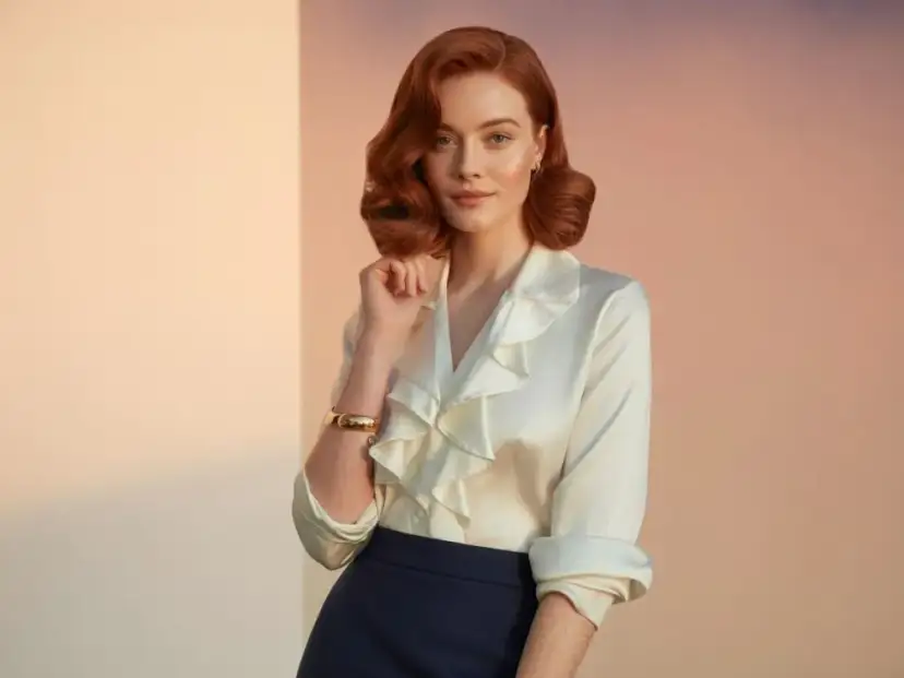 Jaką bluzkę wybrać do granatowej spódnicy, aby wyglądać stylowo?