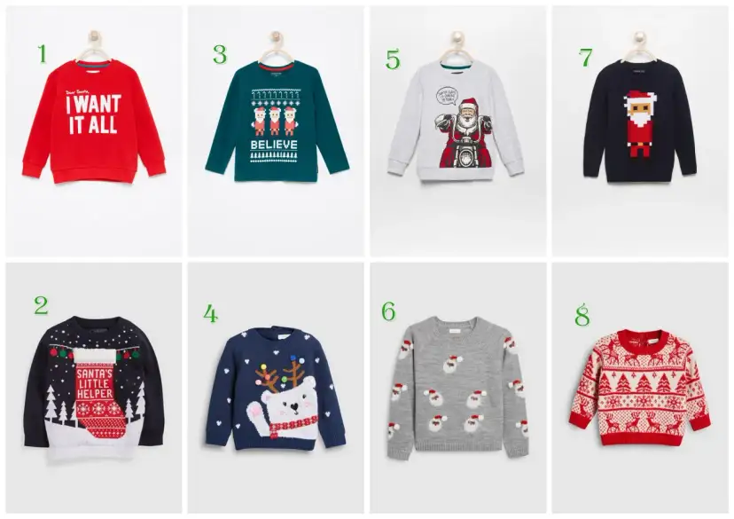 Stylowe i wygodne bluzy świąteczne dla chłopca na zimowe dni