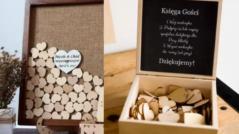 Ciekawe alternatywy zamiast księgi gości na weselu, które zachwycą