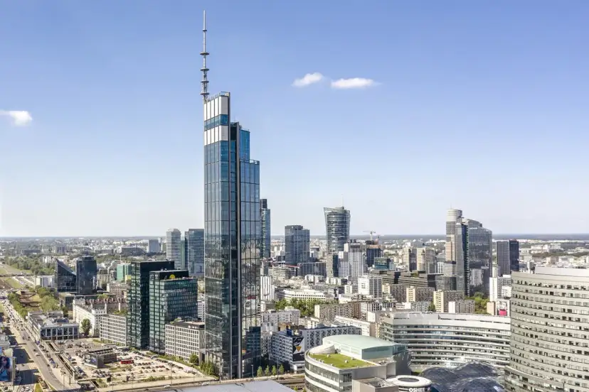 Varso Tower: 53 piętra, 310m najwyższy budynek w Warszawie