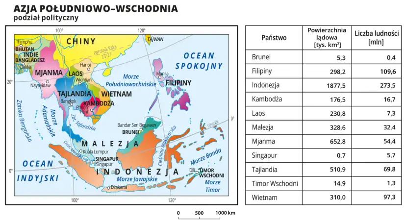 Azja Południowa i SE: Jak monsuny zmieniają klimat i życie?