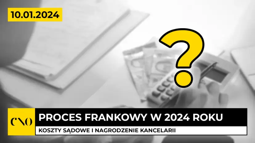 Ile kosztuje prawnik w sprawie frankowej? Pełny kosztorys 2024