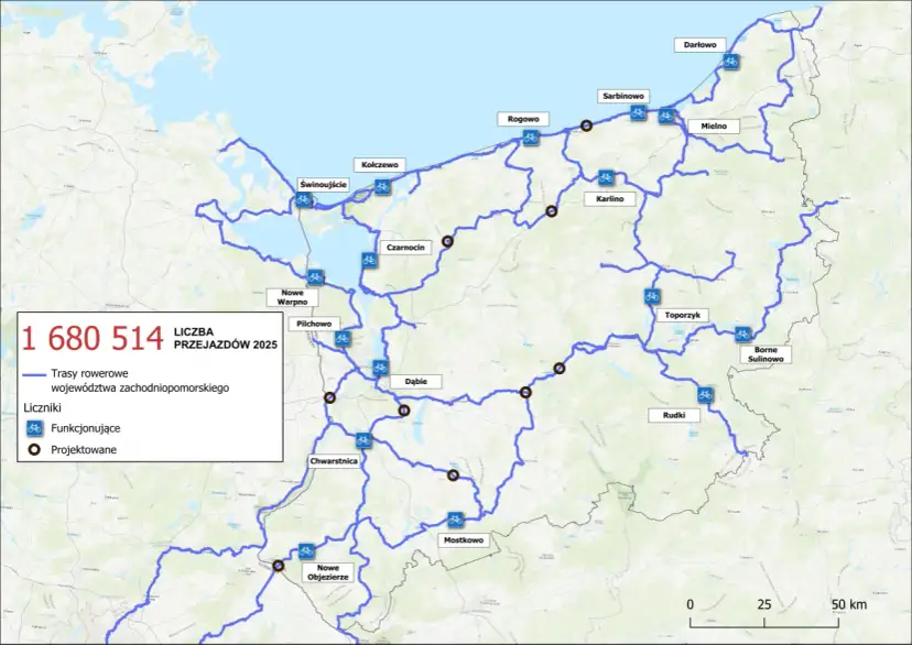 Trasy rowerowe Zachodniopomorskie: Ponad 1000 km rowerowego raju!