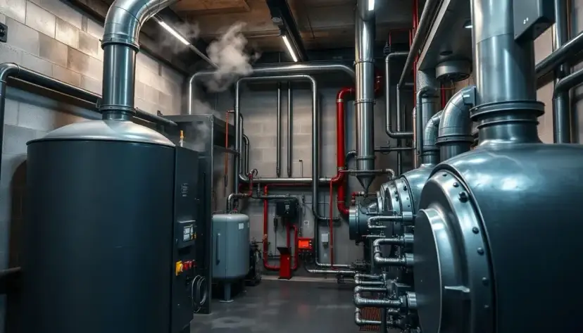 Jak działa kotłownia gazowa w bloku? Poznaj kluczowe elementy i bezpieczeństwo