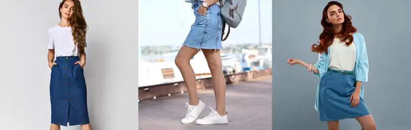 Spódnica jeansowa z czym nosić - 10 stylizacji, które zachwycą
