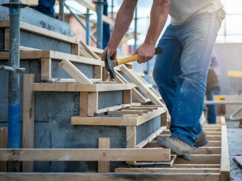 Kiedy zdjąć szalunek ze schodów, aby uniknąć pęknięć betonu?