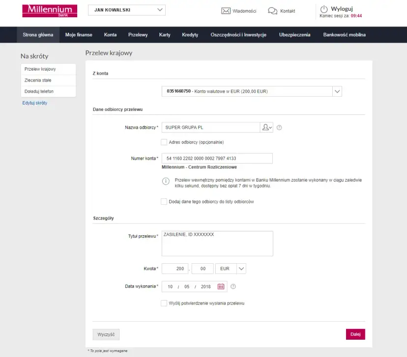 Gdzie można wpłacić pieniądze na konto Millennium bez zbędnych problemów?