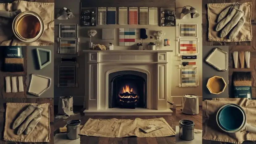 Jaką farbę na kominek wybrać, aby uniknąć problemów z malowaniem?