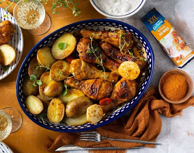 Ile piecze się pałki z kurczaka, aby były soczyste i chrupiące?