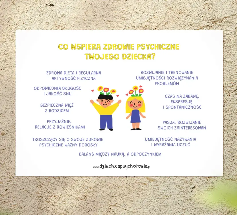 Jak dbać o zdrowie psychiczne dzieci i unikać problemów emocjonalnych