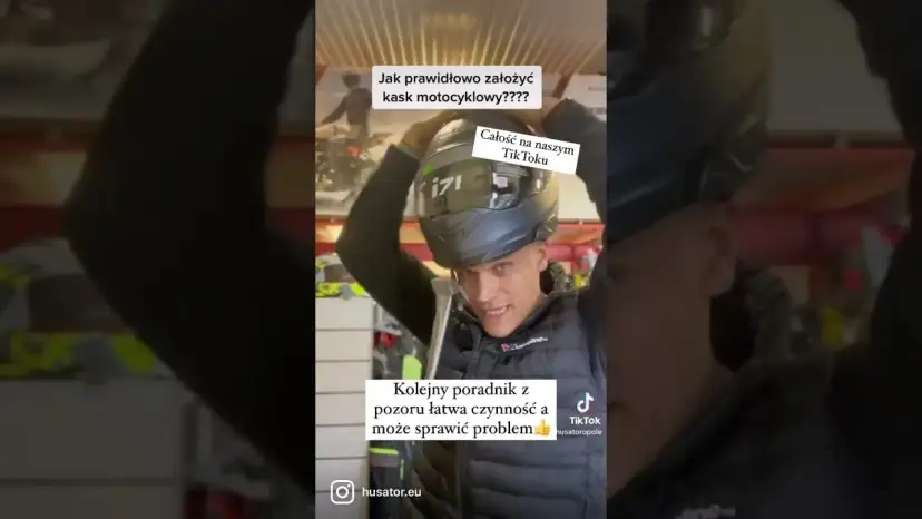 Jak prawidłowo założyć kask motocyklowy? Poradnik krok po kroku