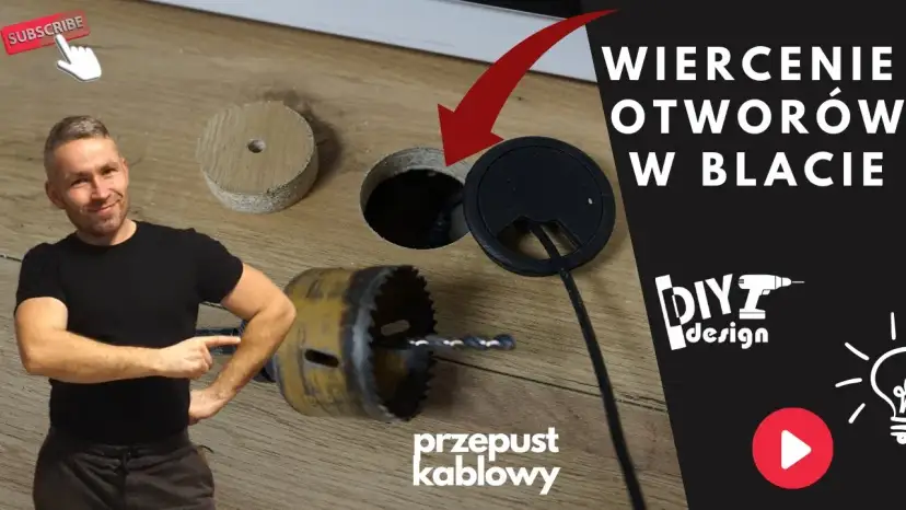 Czym wyciąć otwór w blacie kuchennym, by uniknąć zniszczeń?