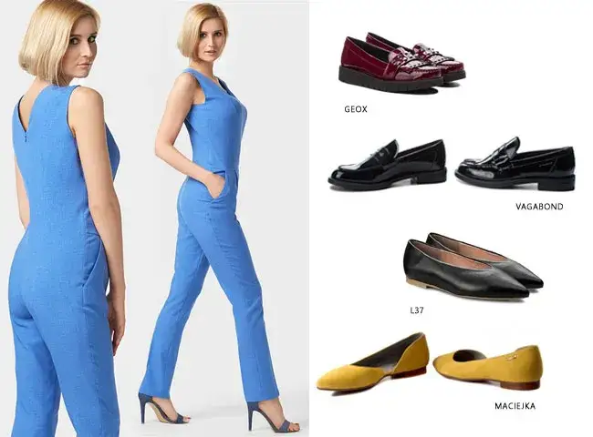 Idealne buty do niebieskiego kombinezonu? Odkryj sekrety stylizacji!