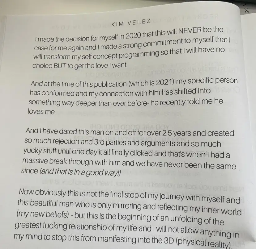 Kim Velez workbook: jak pokonać niepewność i zbudować miłość do siebie