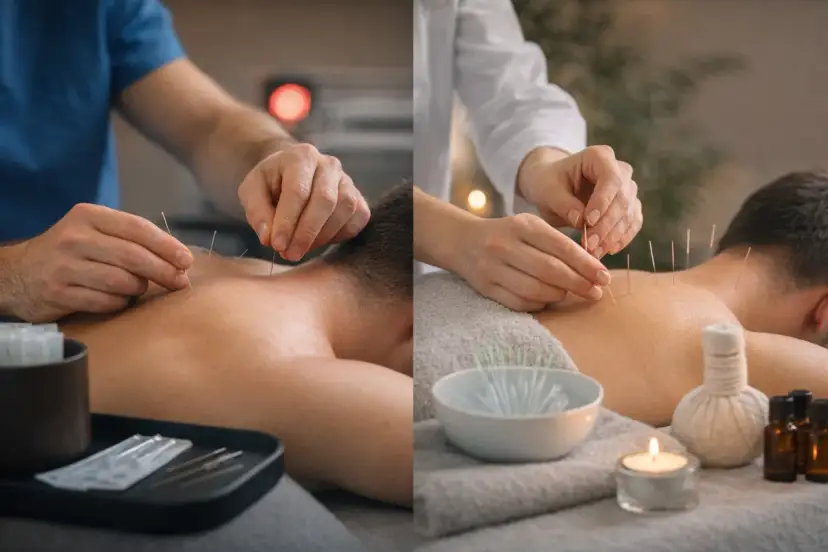 Suche igłowanie a akupunktura – różnice w mechanizmie działania i skuteczności