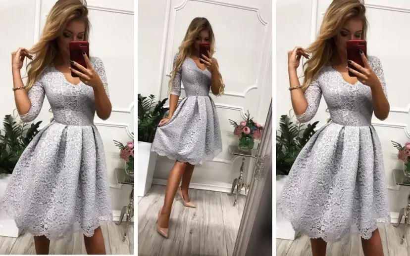 Elegancka sukienka przed kolano – wybór, który zachwyca na każdą okazję