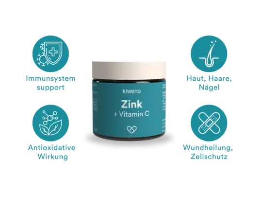 Vitamin C & Zink: Immunsystem stärken Dosierung, Mangel, Quellen