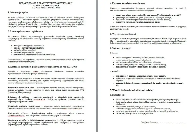 Zajęcia z wychowawcą klasa 6: Kluczowe tematy rozwoju emocjonalnego