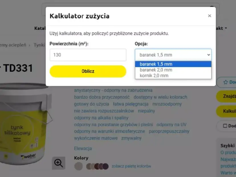 Ile tynku silikonowego potrzebujesz? Oblicz zużycie i zapas