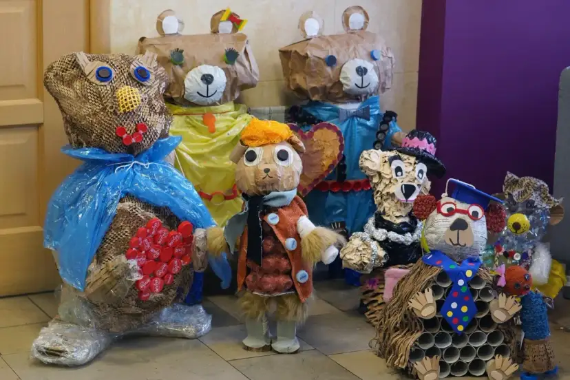 Miś z recyklingu: Stwórz wyjątkową zabawkę, ucząc ekologii