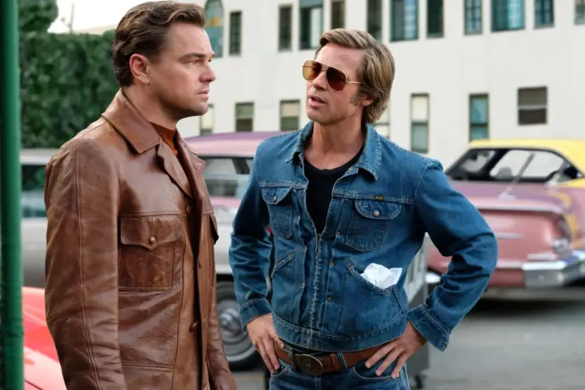 Leonardo DiCaprio i Brad Pitt w filmie "Pewnego razu w Hollywood".
