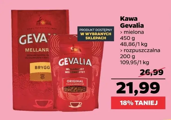 Gdzie kupić kawę Gevalia? Sprawdź najlepsze oferty i ceny