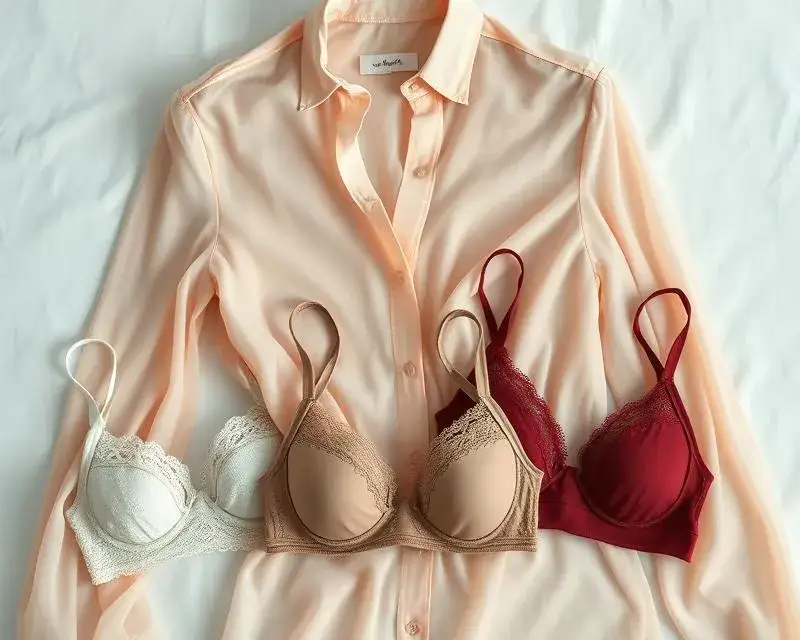 Jaki biustonosz pod prześwitującą bluzkę, aby uniknąć wpadek?