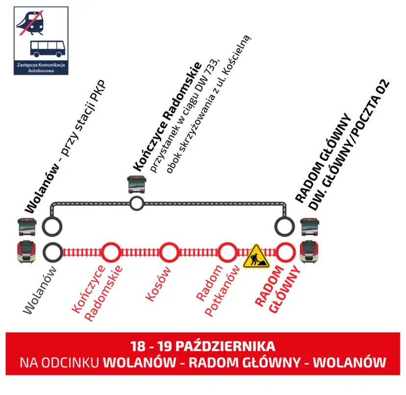 Autobus zastępczy Łódź Kaliska: Jak szybko dotrzeć na przystanek?