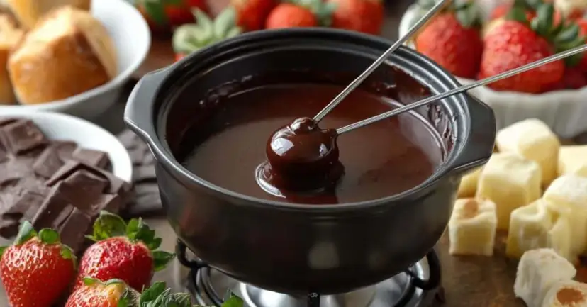 Idealne fondue czekoladowe? Zrób je w domu bez sprzętu!