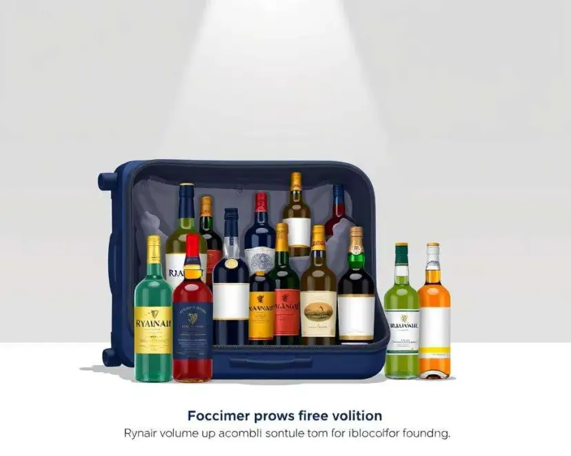 Wódka w samolocie? Limity, zasady, Duty-Free. Bez problemów!