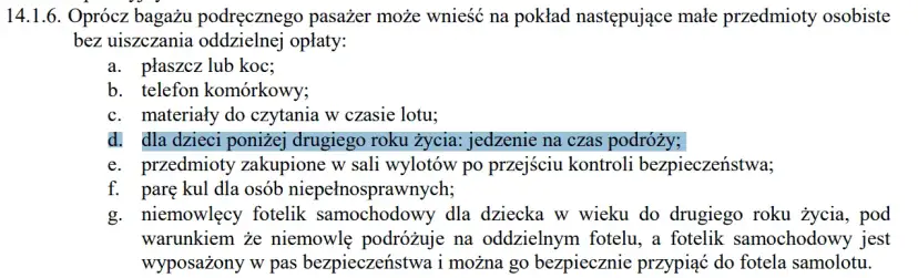 Czy w bagażu podręcznym można mieć jedzenie? Ograniczenia i zasady