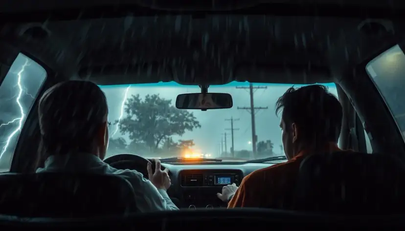 Czy w aucie jest bezpiecznie podczas burzy? Oto, co musisz wiedzieć