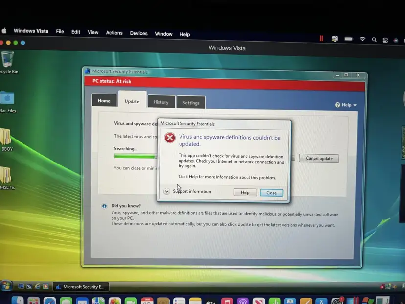 Microsoft security essentials nie można zaktualizować definicji wirusów - poznaj przyczyny i rozwiązania