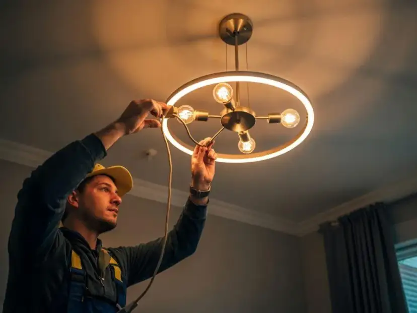 Jak podłączyć żyrandol z 3 żarówkami? Poradnik DIY krok po kroku