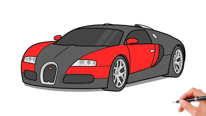 Jak narysować Bugatti Veyron krok po kroku - łatwe i efektowne techniki