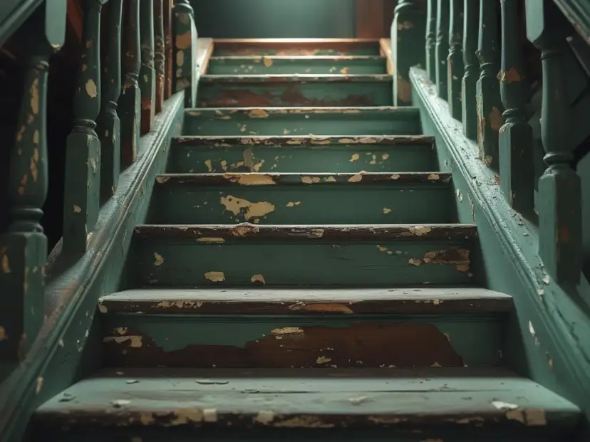 Jak usunąć farbę olejną z drewnianych schodów bez uszkodzeń drewna