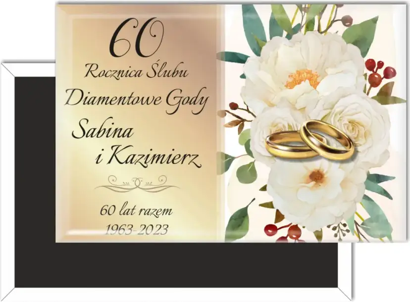 Diamentowe Gody: Jak nazwać i uczcić 60. rocznicę ślubu?