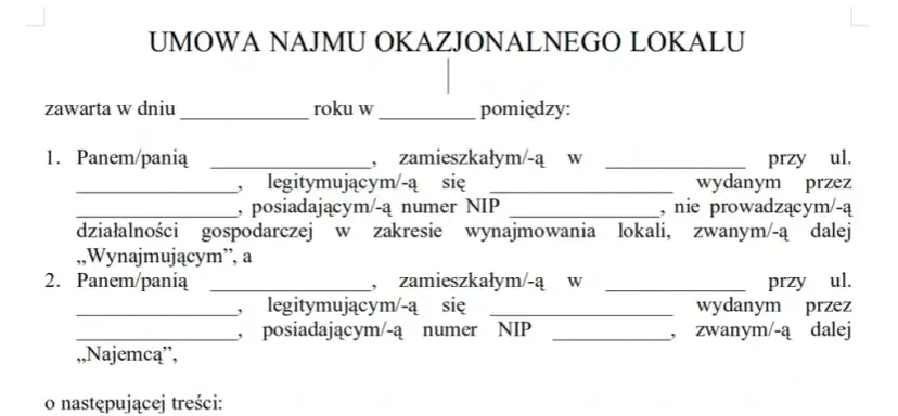 Wynajem okazjonalny co to? Poznaj kluczowe informacje i różnice