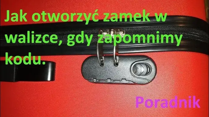 Otwórz zatrzaśniętą walizkę: Szybki poradnik krok po kroku