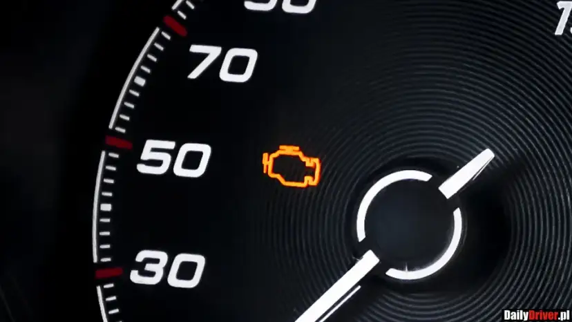 Kontrolka "check engine" świeci? Co robić i czy można jechać dalej?