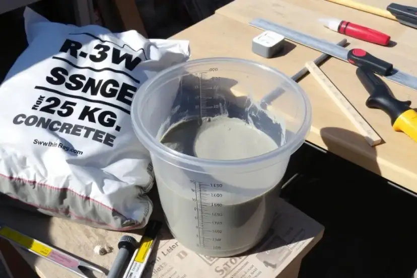 Ile betonu z worka 25kg? Sprawdź, ile naprawdę uzyskasz!