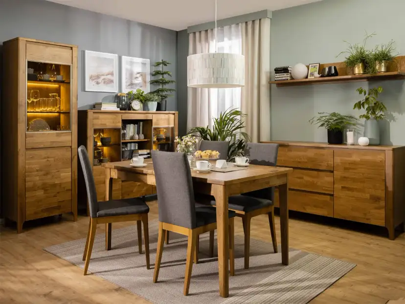 Ile miejsca na krzesło przy stole? Sprawdź, by uniknąć problemów