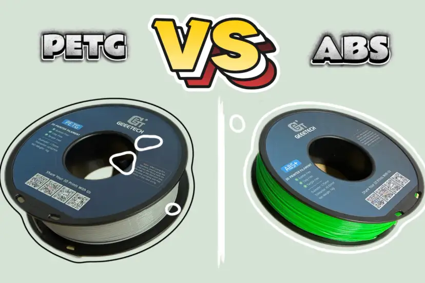 PETG czy ABS? Wybierz idealny filament do druku 3D!