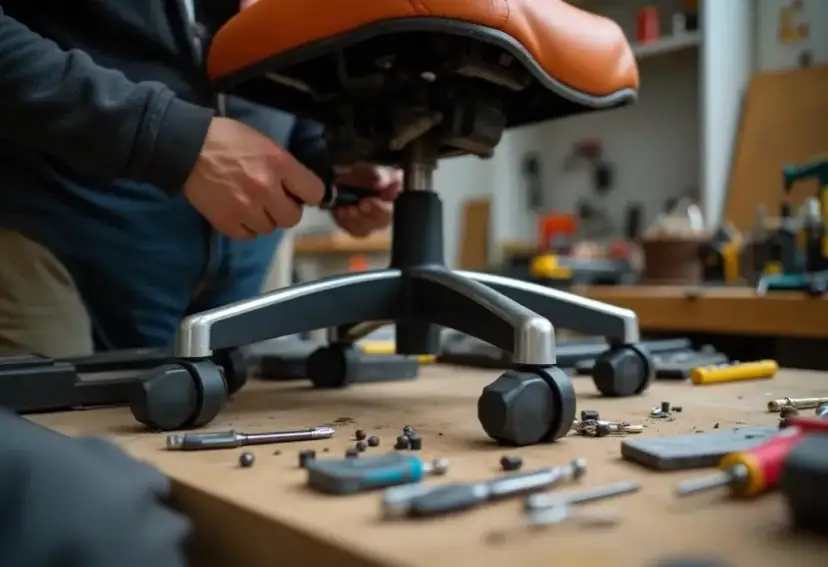 Jak rozebrać kółka z krzesła obrotowego bez uszkodzeń i frustracji