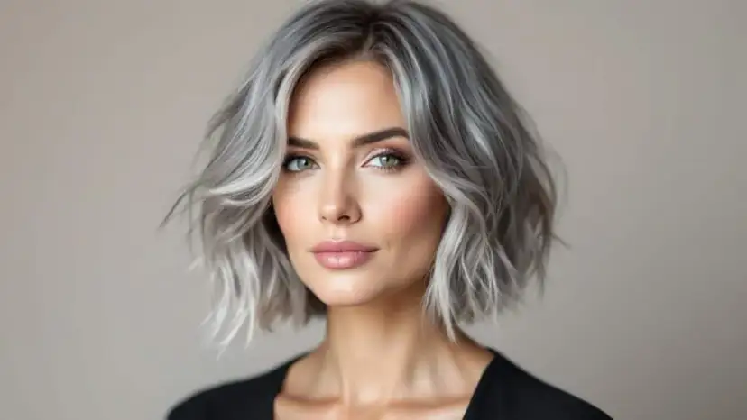 Graue Haare rocken: Flotte Frisuren, Pflege & Styling-Tipps