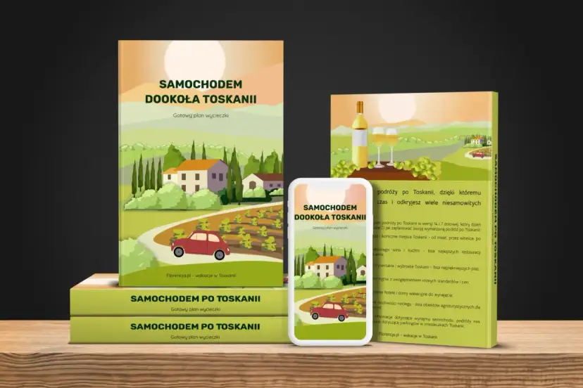 Plan podróży "Samochodem Dookoła Toskanii" - odkryj to, co warto zwiedzić w słonecznej Italii.