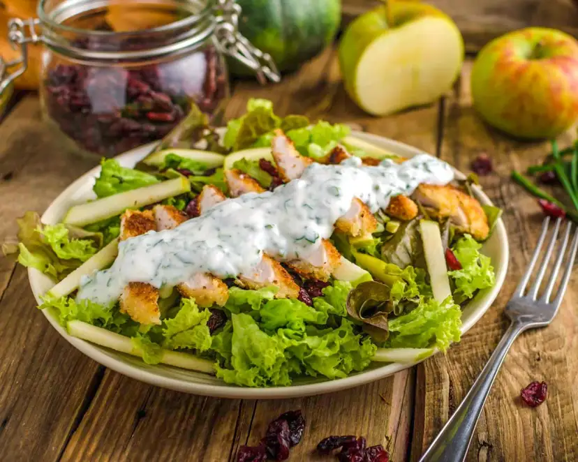 Deliciosa ensalada de pollo con manzana: receta fácil y saludable